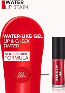 Water Lip Stain Su Bazlı & Kalıcı Dudak Renklendiricisi