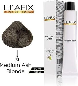 Tüp Saç Boyası 100 ml 7.1 Küllü Kumral