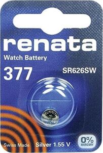 Renata 5 Adet Single Saat Pili Swiss Made 377 Veya SR626SW Veya Ag4 1,5 V