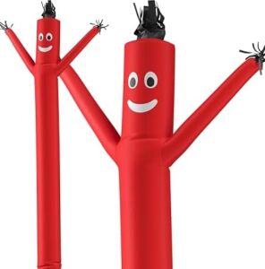Torero Inflatables Lookourway Air Dansçı Hoch Tube Man Şişirilebilir Sabitleme, 20-Feet 20' Kırmızı