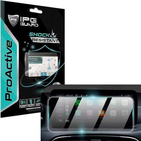 Fıat 2021-2024 Egea Cross - Cross Wagon - Lımıted - Sedan Lounge 10 Inch Navigation Için 9h Nano Proactive Ekran Koruyucu, Pürüzsüz Cam Bitiş, Duyarlı Dokunmatik Hassasiyet, Darbeye Dayanıklı