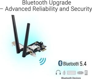 Asus PCE-BE6500 Wifi7 BE6500 Tri-Band Pcıe Adapter