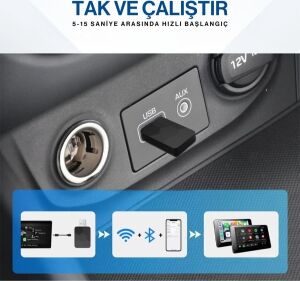 Android Car Play Adaptör