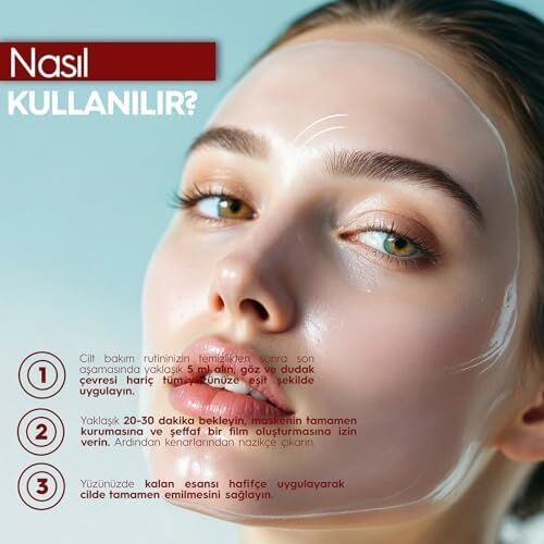 Wrapping Mask Kolajen Soyulabilen Cilt Bakım Maskesi 70ML