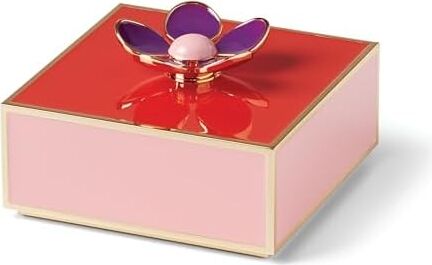 Kate Spade New York Make It Pop Çiçekli Kutu, 0,4 Kg, Kırmızı/pembe