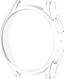 Watch 4 Pro ile Uyumlu Önü Açık Çerceve Pc Wafture Silikon Kılıf Koruma Watch 4 Pro ile Uyumlu Gard Çerçeve