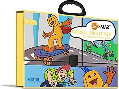 9-12 Yaş Zekare Smart Görsel Dikkat Seti (11 Kitap + 1 Kontrol Paneli)
