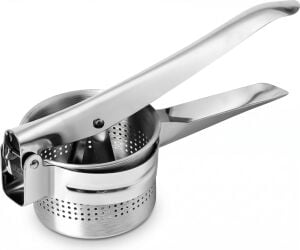 Patates Ezici, Paslanmaz Çelik Dayanıklı Tasarım, Ergonomik Kolay Kullanım, Hızlı Patates Püresi Yapıcı, Ev Restoran Için Uygun Patates Meyve Sebze Sarımsak Ezici Paslanmaz Çelik Püre Yapıcı