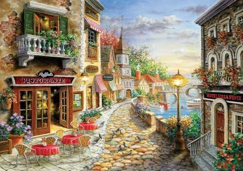 Yemeğe Davet 1000 Parça Puzzle