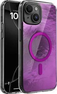 iPhone 15 Plus ve 14 Plus Için Shinemag Serisi Magsafe ile Uyumlu Göz Alıcı ve Şık Metalize Arka Tasarım Yüksek Kalite Materyal Premium Hybrid Kılıf Kapak (Pembe, 15 Plus/14 Plus)