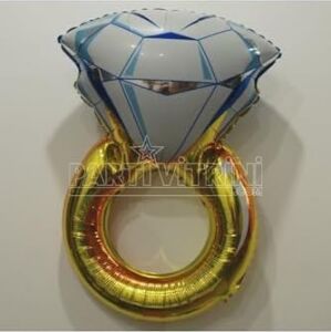 Tek Taş Yüzük Şeklinde Dev Folyo Balon DOP1226652IGO