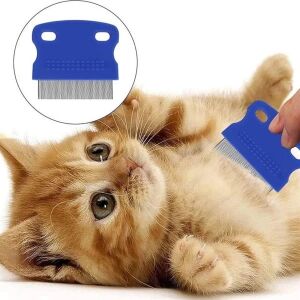 Kedi Köpek Tüy Bit Pire Toplayıcı Toplama Temizleme Tarağı Tarak Seti 4'lü Set