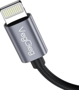 Lightning To 3.5mm Örgülü Kulaklık Dönüştürücü Adaptör
