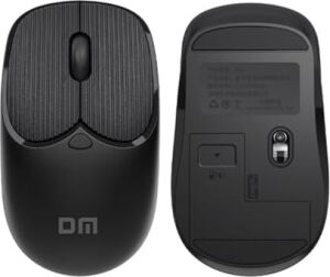 K17 Dual Mode Bluetooth ve 2.4ghz Destekli 1200DPI Kablosuz Optik Mouse