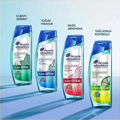 & Shoulders Derinlemesine Temizlik Şampuan Nazik Arındırma Greyfurt 300 ml