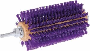 Hayvancılık Roto Fırçası Mor, 5-3/8 ''uzun