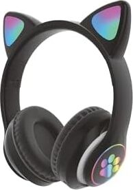 5.0 Kedi Kulak Üstü Bluetooth Kulaklık Siyah