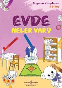 Evde Neler Var?: Boyama Kitaplarım