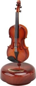 Hareketli Violin Müzik Kutusu