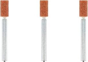 8153 Alüminyum Oksit Taşlama Taşı, En Küçük Çaplı, Silindirik Biçimli, 4,8 Mm, 3'lü