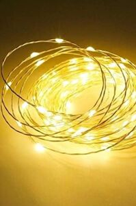 5 mt Pilli LED Peri LED Gün Işığı Sabit Mod Pilli Yılbaşı Işığı 1410