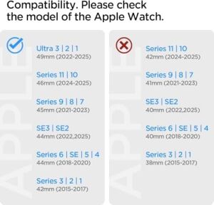 Apple Watch Ultra 49MM Seri 3/2/1-46MM Seri 11/10-45MM Seri SE3/9/8/7-44MM Seri Se2/se/6/5/4 Ile Uyumlu Kordon Kayış Nano Pop Black Sesame - AMP09321