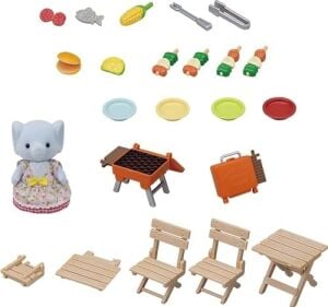 Sylvanian Families Bbq Piknik Seti, Fil Kız