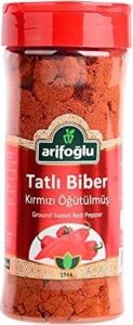 Tatlı Kırmızı Biber Öğütülmüş 160G Pet