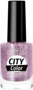 City Nail Lacquer Glitter No: 102 - Işıltılı ve Uzun Süre Kalıcı Oje 10.2 ml