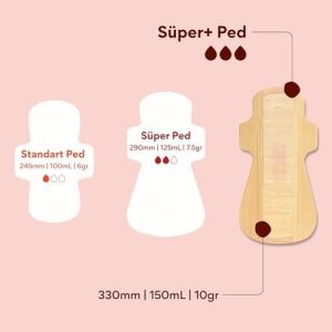 10'lu Süper+ Ped