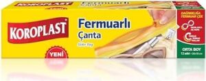 Orta Boy Fermuarlı Saklama Torbası 12'li Set, Kilitli Saklama Torbası 20X18 Cm, Bpa Içermez, Fermuarlı Saklama Poşeti, Kilitli Seyahat Maktaj Çantası, Kalemlik Eşya Düzenleyicisi Organizer