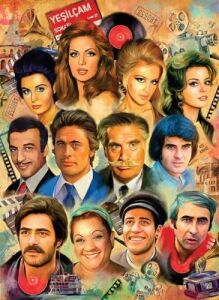 Puzzle - Yeşilçam Yıldızları / 1000 Parça Puzzle, #1155