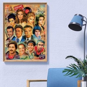 Puzzle - Yeşilçam Yıldızları / 1000 Parça Puzzle, #1155