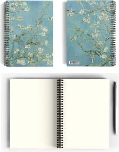 Vincent Van Gogh/almond BLOSSOM,1890 | Spiralli Defter 01 | A5 | Çizgisiz | 100 Sayfa | Sanat