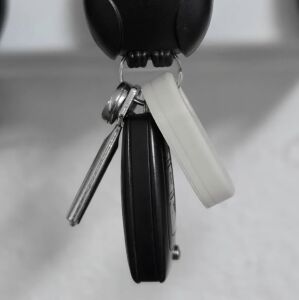 Smarttag2 ile Uyumlu Kılıf Darbelere ve Suya Dayanıklı Smart Tag 2 Plastik Koruyucu - (Siyah)