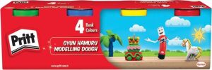 4'lü Oyun Hamuru (4X100G)