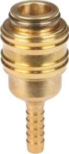 Orijinal  Hızlı Bağlantı Nipeli 6 mm (Kompresör Aksesuarı, Sağlam Pirinçten Yapılmış, Basınçlı Hava Hortumları Için) - 4139301