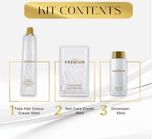 Premıum Yarı Kit Set Saç Boyası 5.0 Açık Kahve
