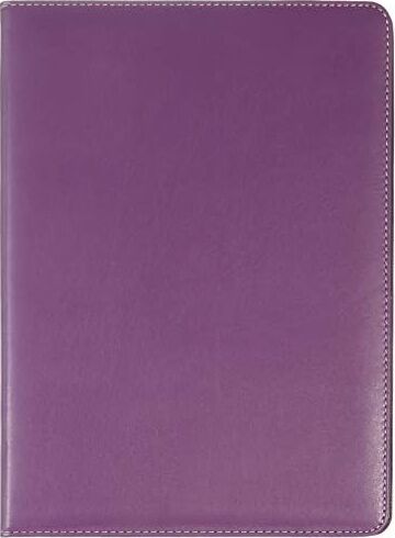 2k 501-5 Sekreterlik/sekreter Tablası/sekreter Notluğu A4 Suni Deri Notluk Dosyası, Lila, A4