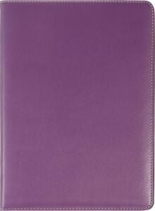 2k 501-5 Sekreterlik/sekreter Tablası/sekreter Notluğu A4 Suni Deri Notluk Dosyası, Lila, A4