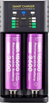 Greentech Akıllı Pil Şarj Cihazı Lityum Iyon + Ni Mh + Ni CD PILLER/GT-BC06