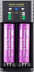 Greentech Akıllı Pil Şarj Cihazı Lityum Iyon + Ni Mh + Ni CD PILLER/GT-BC06