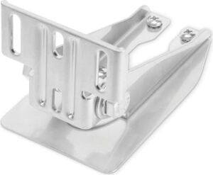 Heavy-Duty Transom Mount Bracket W/sprey Sheild