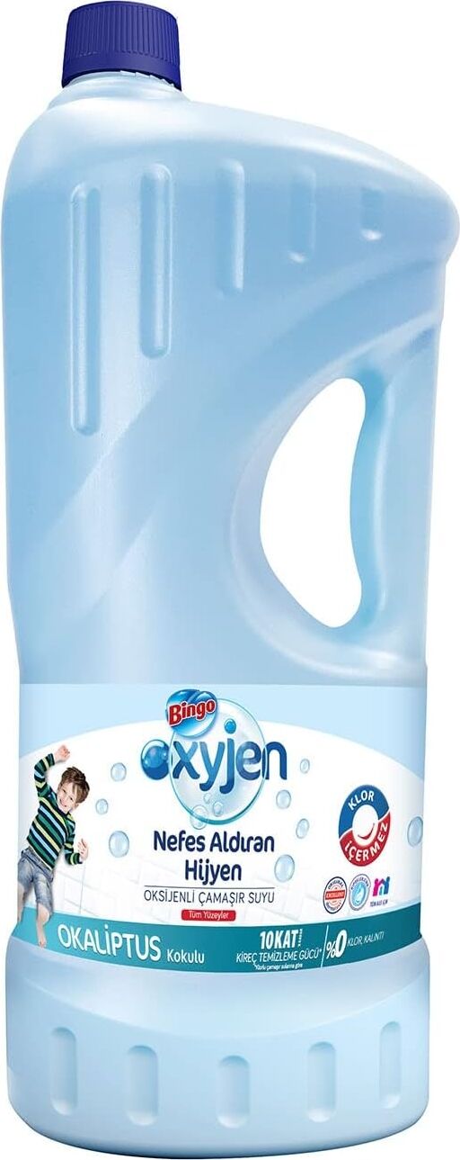 Oxyjen Okaliptus Kokulu Çamaşır Suyu (1 x 1852 Ml)