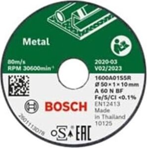 Professional Accessories 3 Adet Kesme Diski (Metal Için, Çap 50 Mm, Aksesuar  Professional Accessories Easycut & Grind)