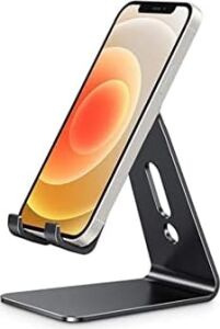 Ht-50 Alüminyum Telefon Standı Tutucu Aşağı Yukarı Hareketli ile Uyumlu Galaxy