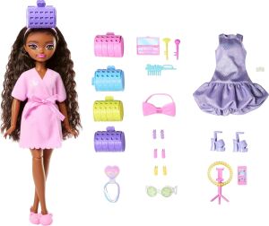 Dream Besties  Ile Hazırlan Şekillendirilmiş Saçlı  'brooklyn' Bebek, Sürpriz Saç Aksesuarları ve 15'ten Fazla Görünüm, JGG39