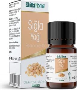 Shiffa Sığla Yağı 5 ml | Doğal Günlük Ağacı Yağı | Aromaterapi ve Cilt Bakımı Için Saf Bitkisel Yağ | Antioksidan, Antiseptik ve Mantar Önleyici Özellikler