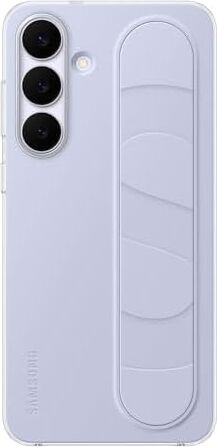 Galaxy S25 Fe Standlı Kordonlu Silikon Kılıf, Açık Mavi