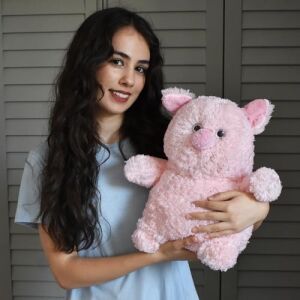 Özgüner Oyuncak Puk Serisi,pelüş Domuz,pelüş Domuzcuk,domuz Ayıcık,pelüş Hayvanlar,dolgulu Pelüş Domuz,pelüş Domuz Ayıcık